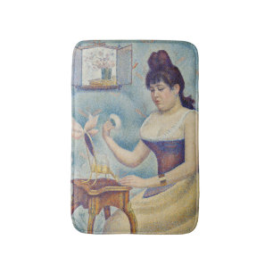 Tapis De Bain Georges Seurat - Jeune femme se poudrant
