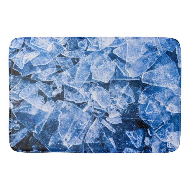 Tapis De Bain Glace bleue (Devant)