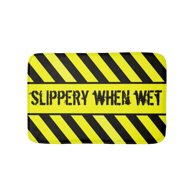 Tapis De Bain glissant lorsqu'il est humide (Devant)