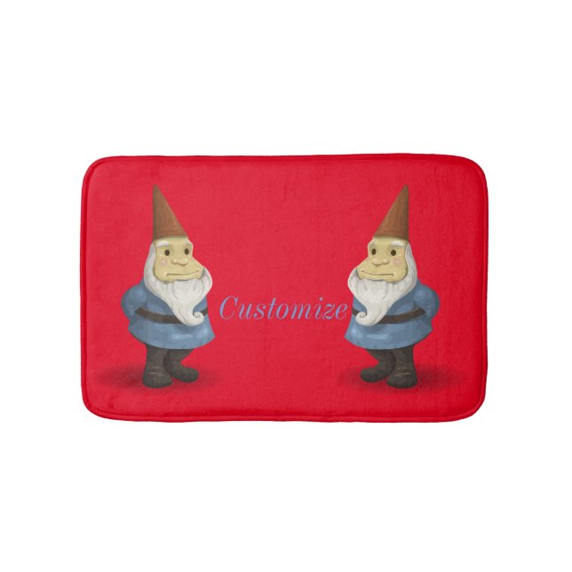 Tapis De Bain Gnome de vacances d'hiver Thunder_Cove (Devant)