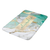 Gold Sage Green Marble Modern Elegant