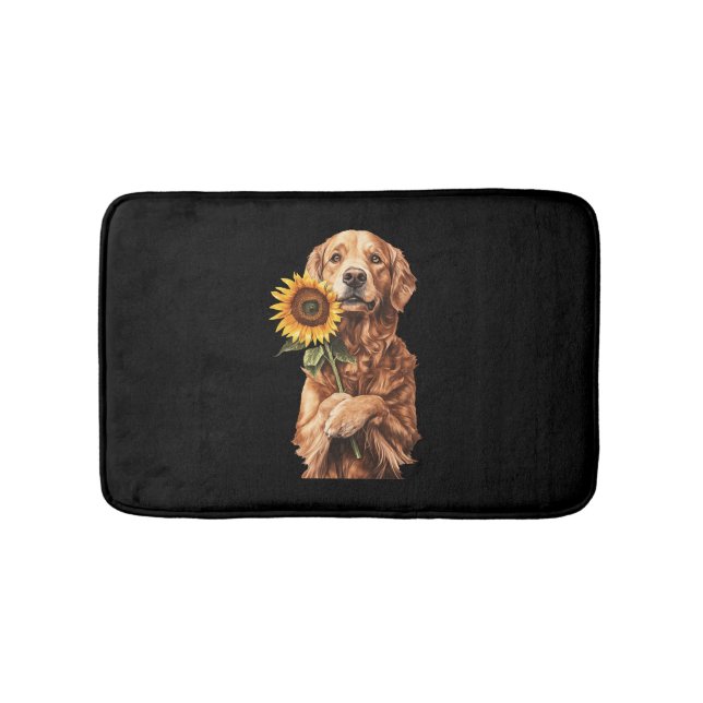 Tapis De Bain Golden Retriever    (Devant)