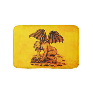 Tapis De Bain Golem Gargoyle