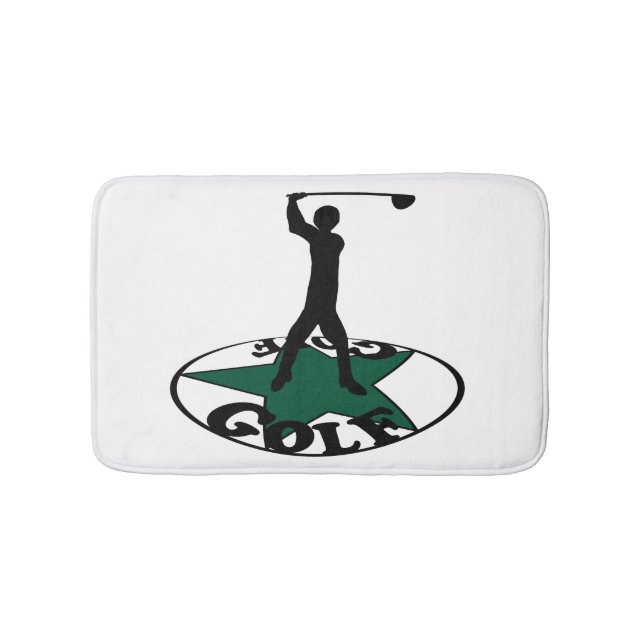 Tapis De Bain Golf - un jeu merveilleux (Devant)