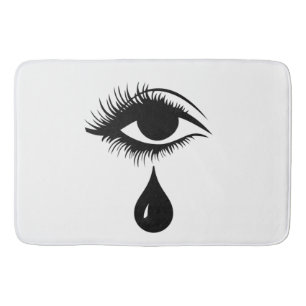 Tapis De Bain Graffiti Pleurant