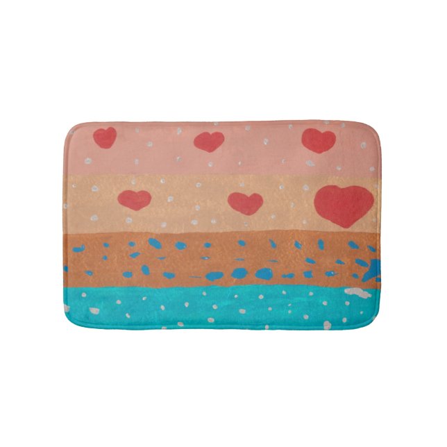 Tapis De Bain Graines d'amour Bain Mat (Devant)