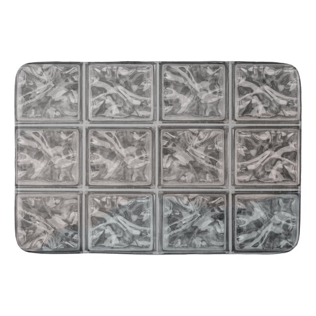 Tapis De Bain Grand bloc de verre absorbant (Devant)