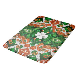 Tapis De Bain Grande natte de bain aux couleurs irlandaises