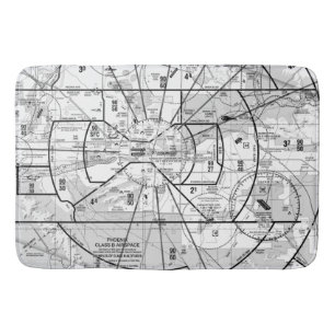 Tapis De Bain Graphique aéronautique