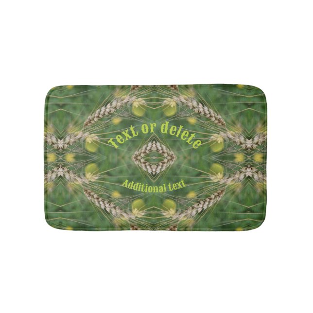 Tapis De Bain Grass été séché Personnalisé (Devant)