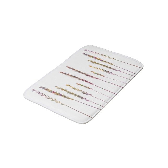 Tapis De Bain Grasses colorées (Angle)