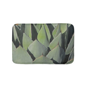Tapis De Bain Green Agave Feuille Botanique Photo Sud-ouest