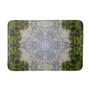 Tapis De Bain Green Moss & Earth Nature Art