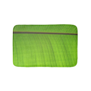 Tapis De Bain Gros plan de la feuille de banane