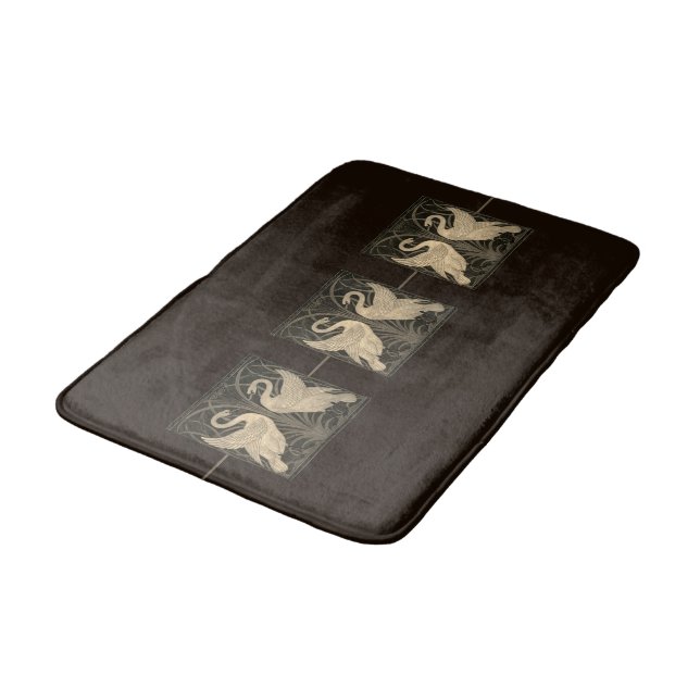 Tapis De Bain Grue Iris Rush Grue Sepia Brown profonde (Angle)