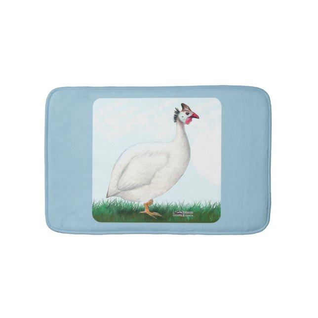 Tapis De Bain Guinée blanche (Devant)