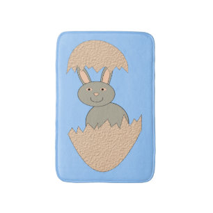 Tapis De Bain Hachage de lapin à partir d'oeuf Mat de bain bizar
