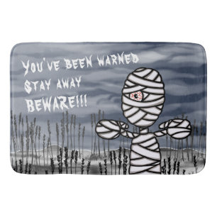 Tapis De Bain Halloween Horreur maman Déplaisante