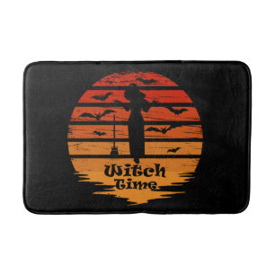 Tapis De Bain Halloween sorcière