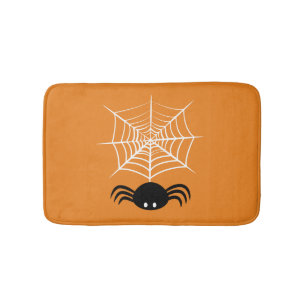 Tapis De Bain Halloween Spider Web