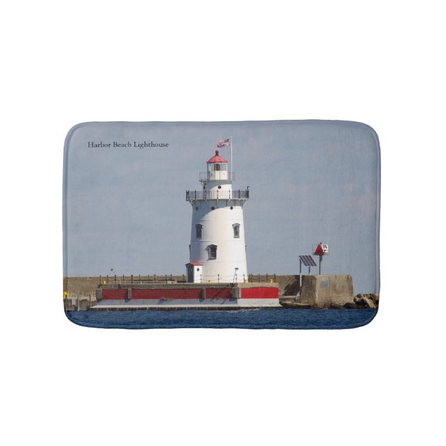 Tapis de bain Harbour Beach Lighthouse (Devant)