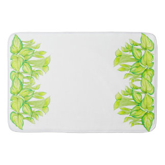 Tapis De Bain 'Harmonie en vert' sur un maillot de bain