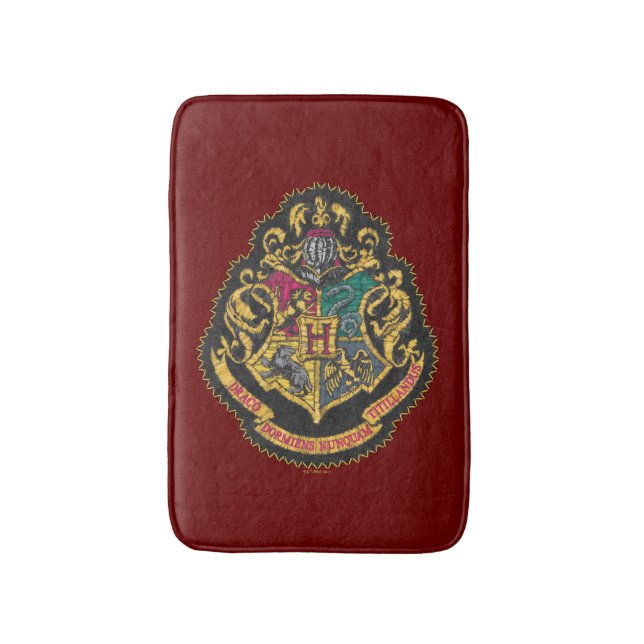 Tapis De Bain Harry Potter | CIMIER DE POUDLARD (Devant (Vertical))