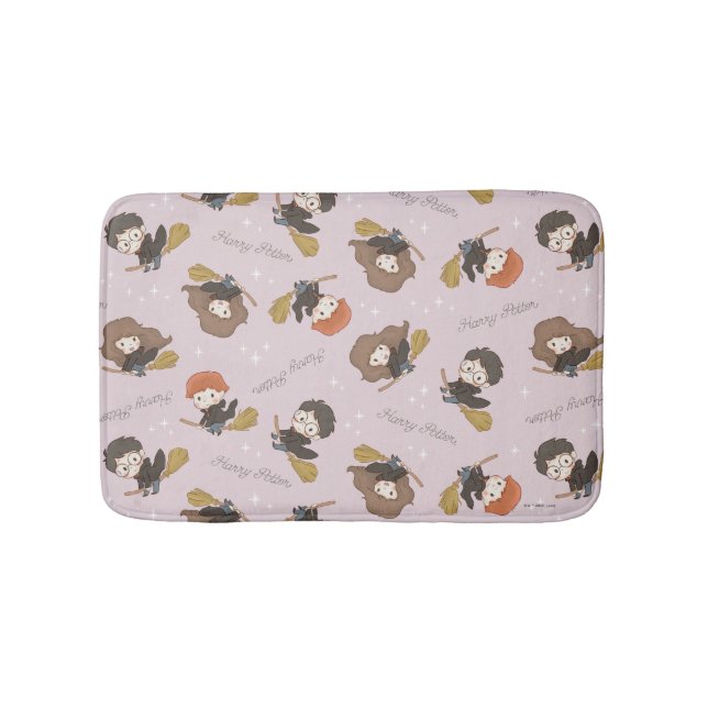 Tapis De Bain HARRY POTTER™, Hermione & Ron Flying Motif (Devant)