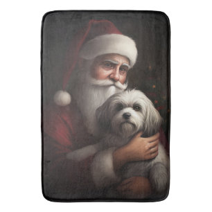 Tapis De Bain Havanais avec Noël Festif du Père Noël