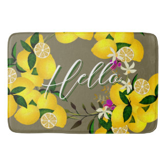 Tapis De Bain Hello Lemon 