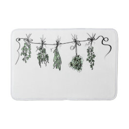 Tapis De Bain Herbes du jardin