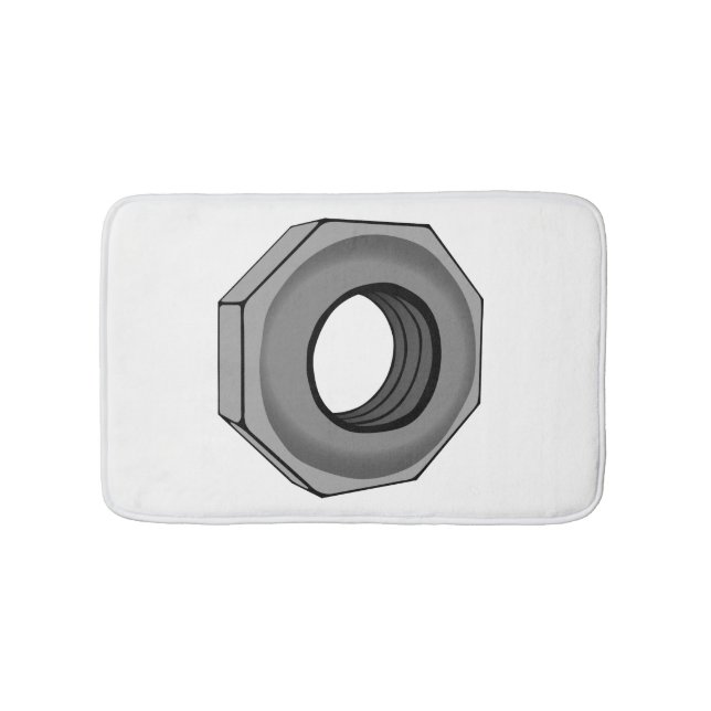 Tapis De Bain Hex Nut (Devant)