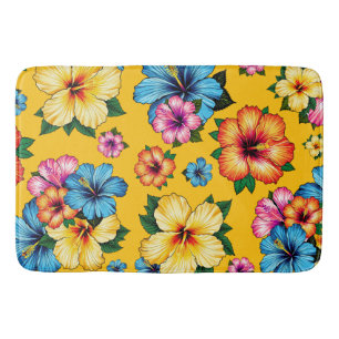 Tapis De Bain Hibiscus tropical