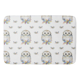 Tapis De Bain Hibou
