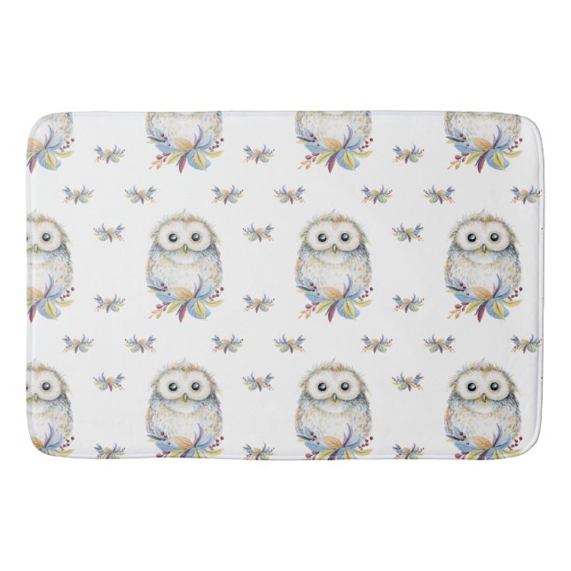 Tapis De Bain Hibou (Devant)