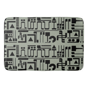 Tapis De Bain Hiéroglyphes Aliens