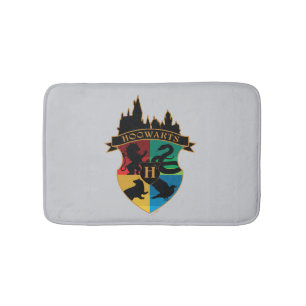 Tapis De Bain HoGWARTS™ Castle Crest House Insigne de fierté