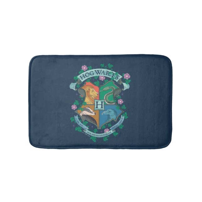 Tapis De Bain HOGWARTS™ Floral Crest (Devant)