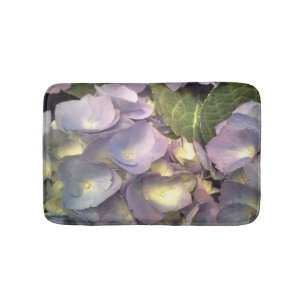 Tapis De Bain Hortensias bleus