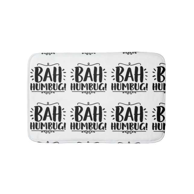TAPIS DE BAIN ***HUMBUG DE BAH*** (Devant)