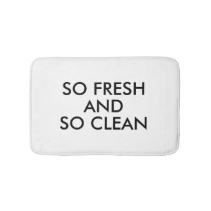Tapis De Bain Humour tellement frais et tellement propre drôle