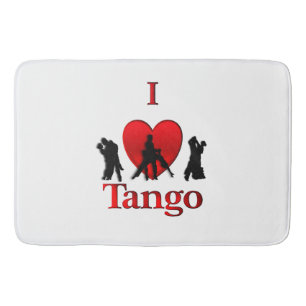 Tapis De Bain I Heart Tango