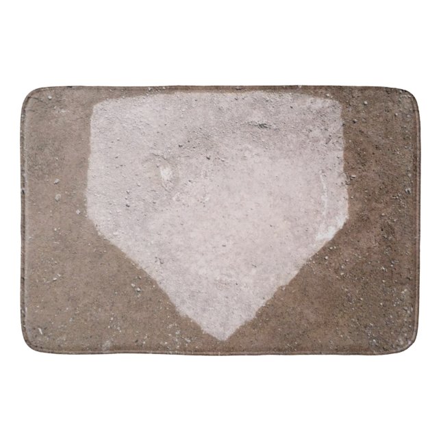 Tapis De Bain Idées De Décor De Baseball (Devant)