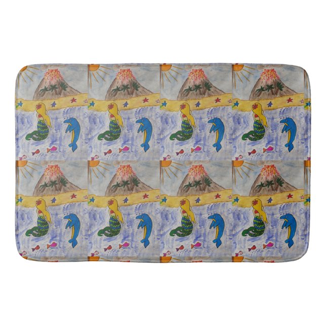 Tapis De Bain Île Mermaid (Devant)