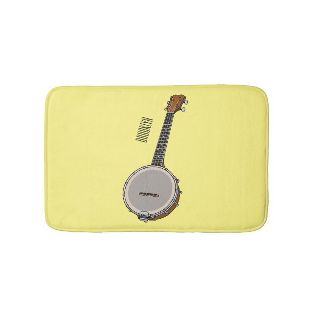 Tapis De Bain Illustration de Banjo (Devant)