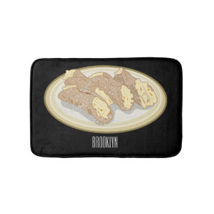 Tapis De Bain Illustration de Cannoli