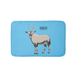 Tapis De Bain Illustration de dessin animé Oryx