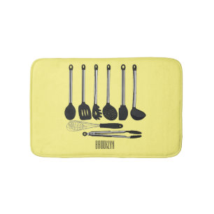 Tapis De Bain Illustration de l'ustensile de cuisine