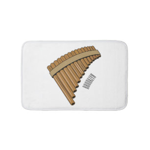 Tapis De Bain Illustration Pan flûte / panpipes