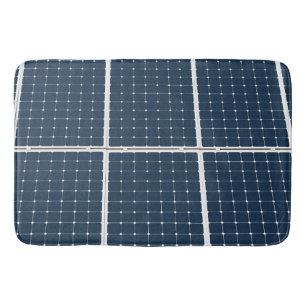 Tapis De Bain Image amusante d'un panneau solaire